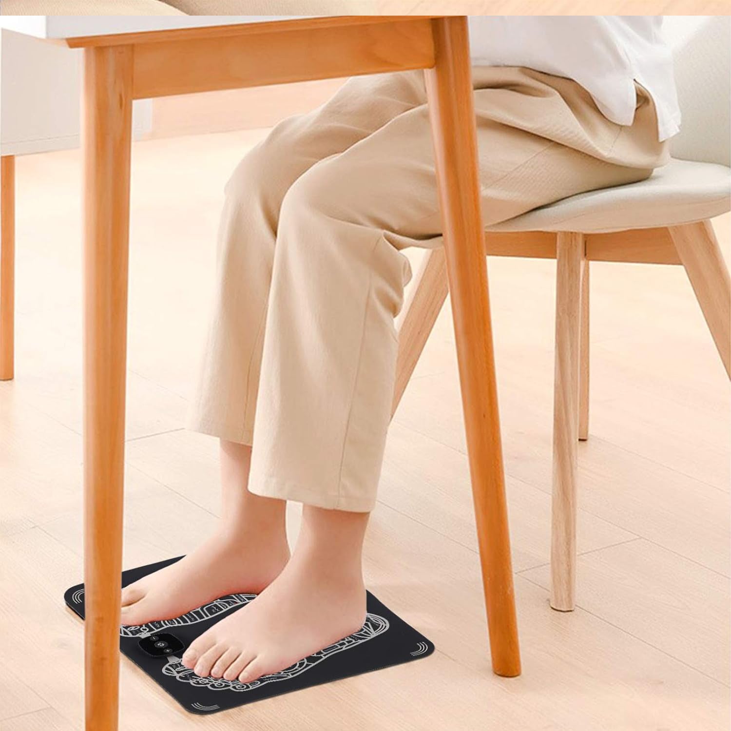 12616 Remote Control Massage, USB Foot Massager, Electric EMS Foot Massage Machine, Rechargeable Portable Folding Automatic with 8 Mode 19 Intensity, 15 Minute Auto Run for Legs, Body, Hand Therapy 12616 Remote Control Massage, USB Foot Massager, Electric EMS Foot Massage Machine, Rechargeable Portable Folding Automatic with 8 Mode 19 Intensity, 15 Minute Auto Run for Legs, Body, Hand Therapy